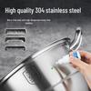 Chuda Huang 304 Stainless Steel Three-Layer Steamer
