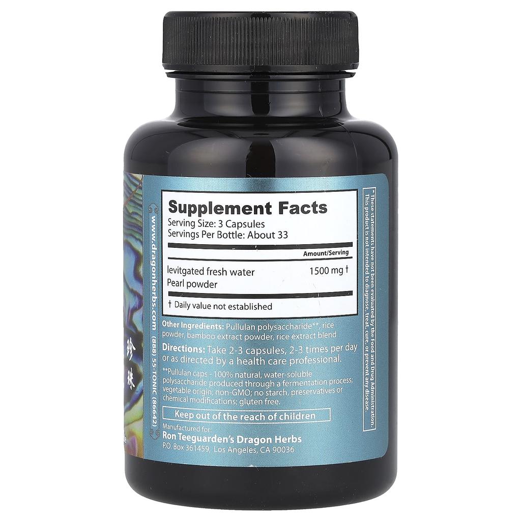 Pearl, 500Mg, 100 Capsules