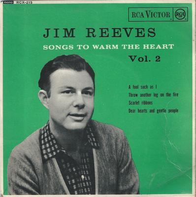 7inch Record JIM REEVES - Songs To Warm The Heart Vol.2 RCX215 RCA Victor UK Pop Used