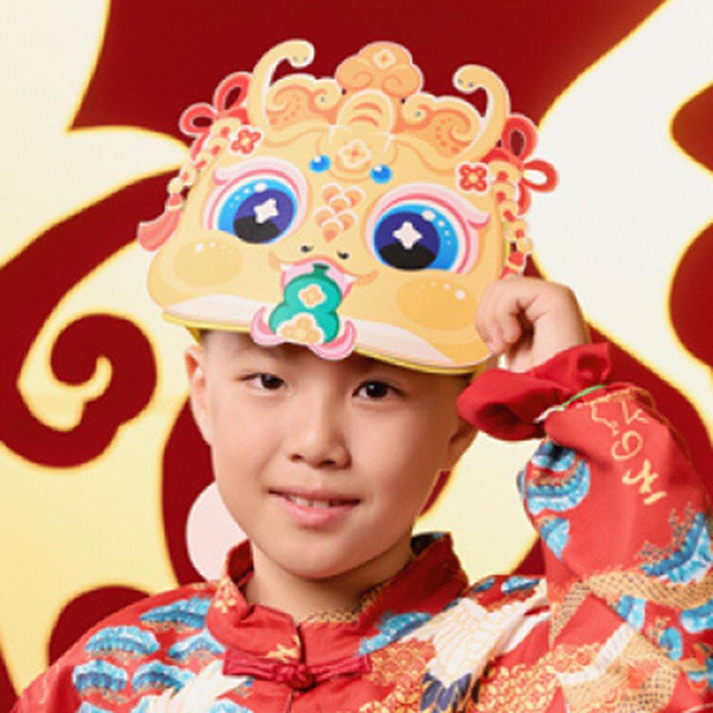 Chinese Year Snake Hat DIY Kit for Kids Decoration Decor of