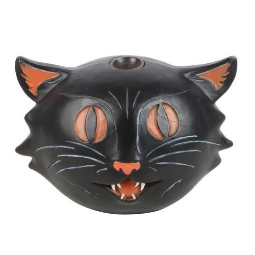 Something Different Quemador de incienso Feline Frights Cat Backflow One Size negro