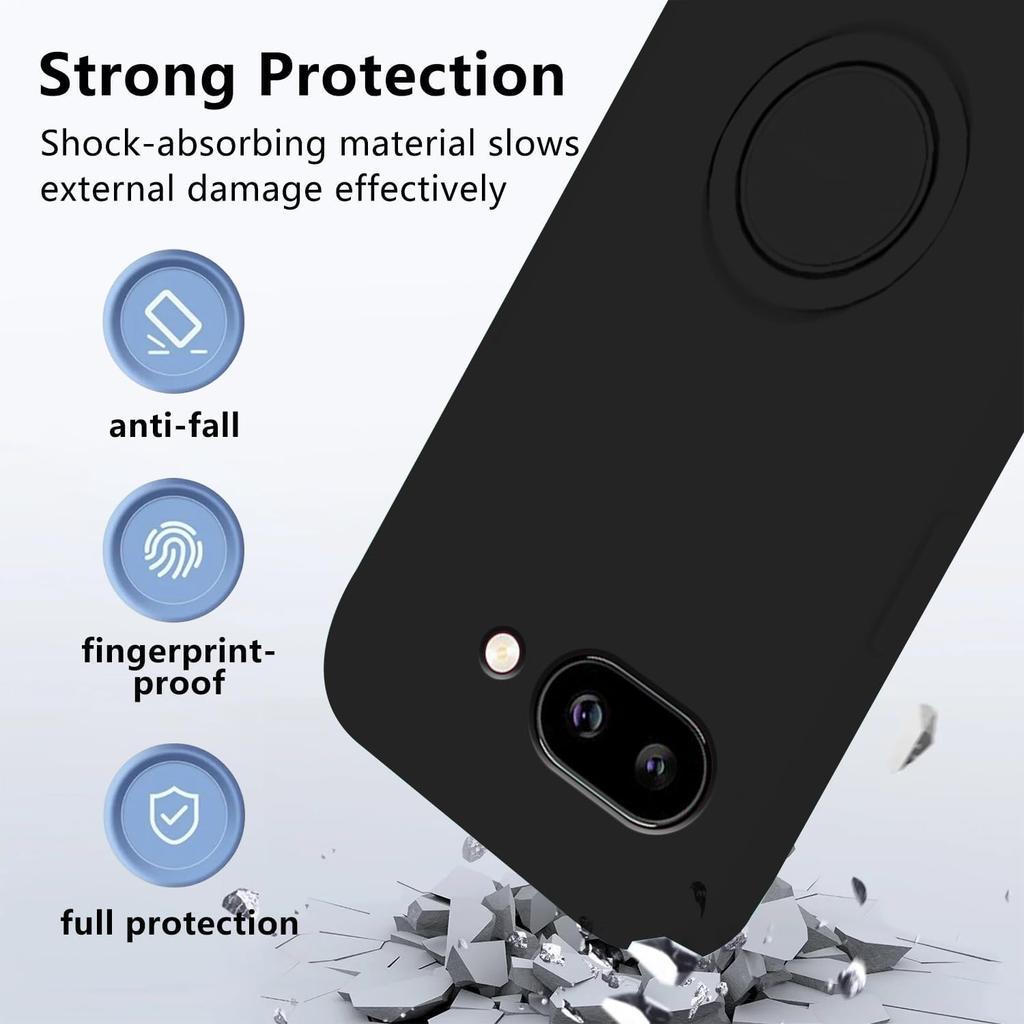 Fashion Solid Colour Shockproof Protective Liquid Silicone Phone Case For Google Pixel 10A/9A/8A