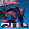 PS5 Gaming Earphones for PS5/4 PC Switch Q10 Xbox One with Stereo Sound, Detachable Microphone, Bluetooth Earphones for Laptops/phones/tablets