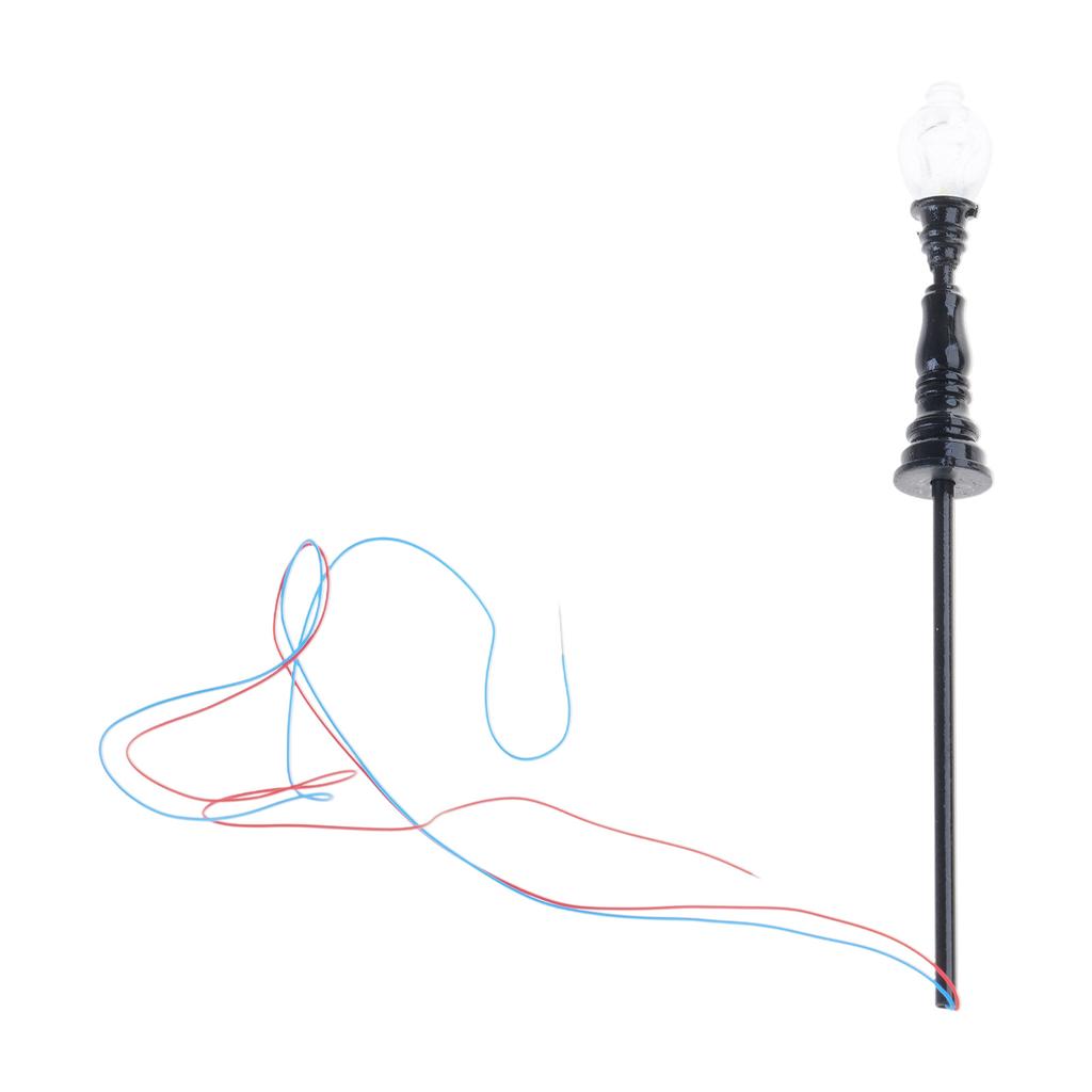 Outdoor Decor Model Led Lamps Street Lgihts Simulated Miniature Yard Lights Model Light 1:87 Scale Light Ornament