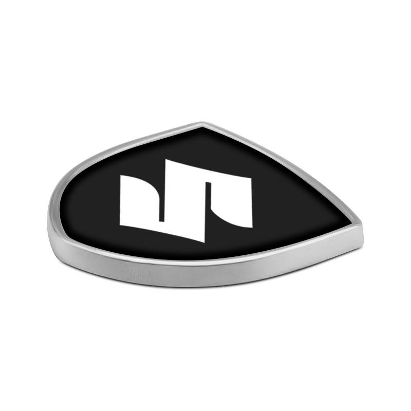 S Cross Swift JDUYHS Emblèmes Suzuki S Cross, Alivio, Swift - Autocollants Lettres Badge Coffre Argenté Autocollant Badge Voiture