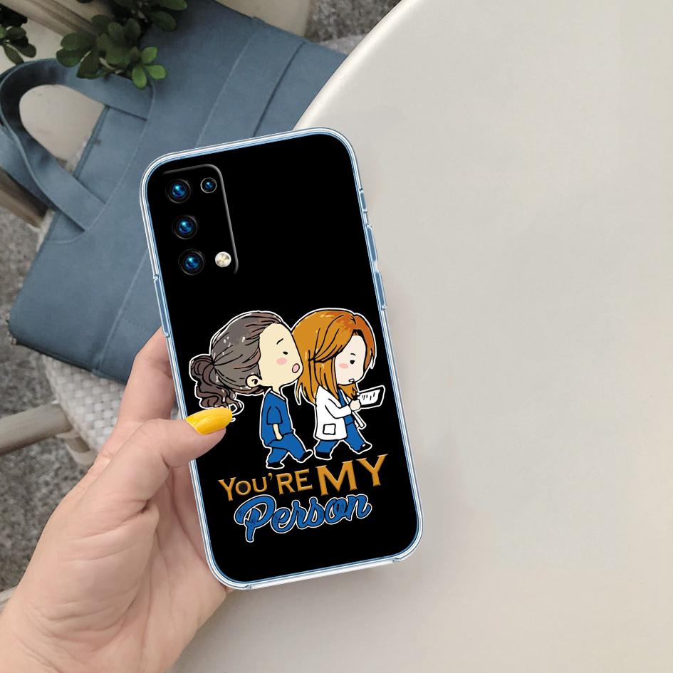 

CJ62 Grey s Anatomy Soft Shell Transparent Phone Case for Motorola Moto G7 G8 G9 G84 G85 G73 G24 G15 Z2 Play Power Plus Motorola Moto G7 Power