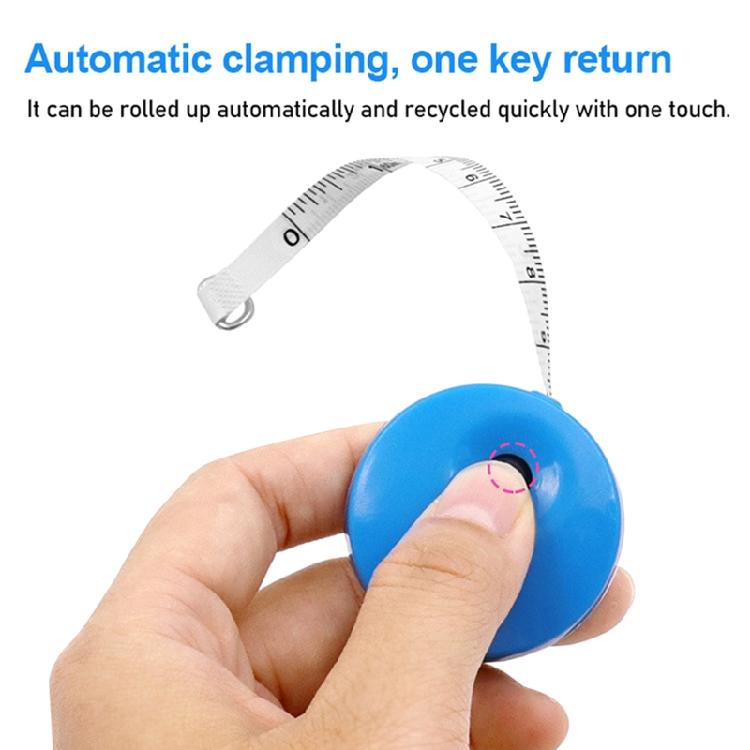 Soft Tape Measure Retractable Body Tape Measure Easy Carry Measure Keychains Mini