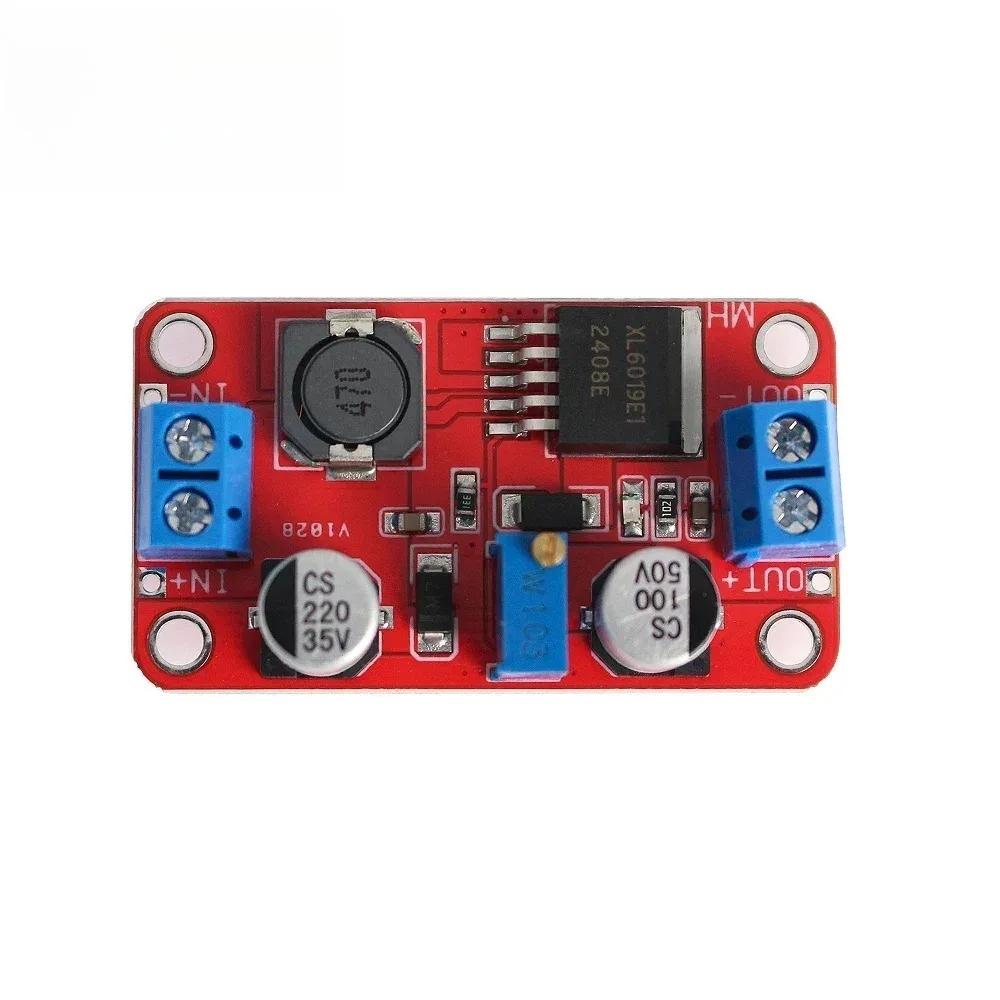 1/3/5PCS 5A XL6019 DC-DC Adjustable Step Up Power Module Boost Volt Converter Module 3.3V-35V To 5V 6V 9V 12V 24V Power Module