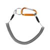 1Pc Mountaineering Buckle Wire Rope Fishing Gear Missed Rope Key Anti-lost Lanyard Retractable Fast