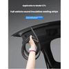 Per Tesla Model YL / Y Juniper 2025+ Striscia Sigillante Gomma Fonoassorbente per Portiera Per Ridurre il Rumore del Vento Kit Fonoassorbente
