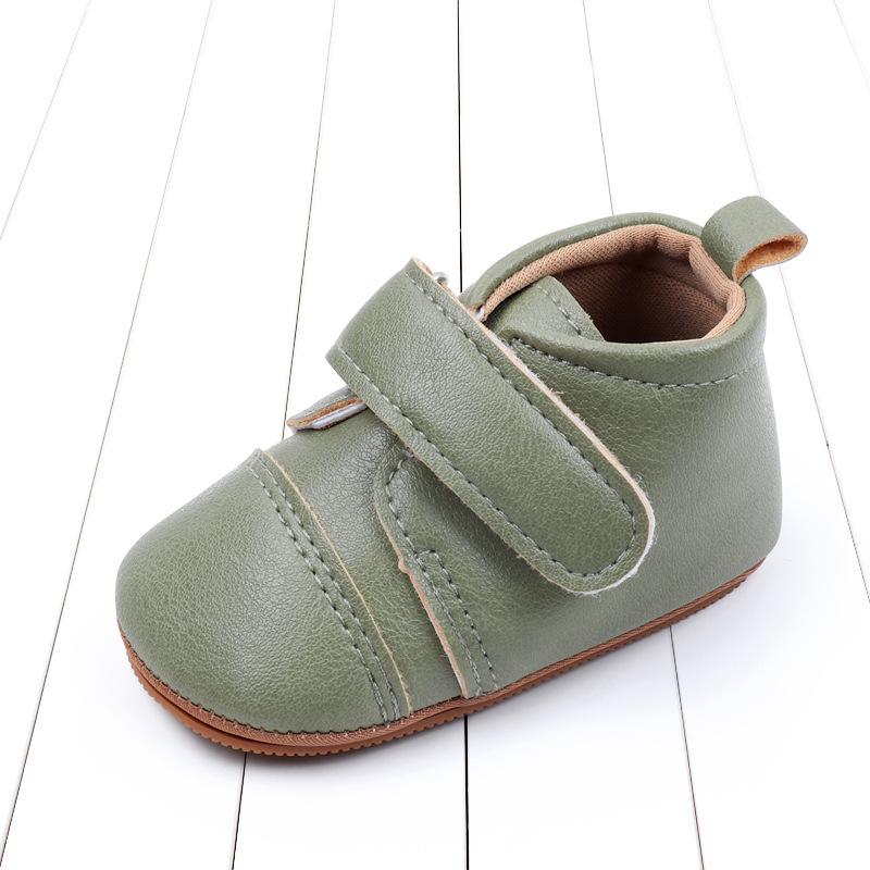 Кожаная детская обувь для новорожденных — фото 9
