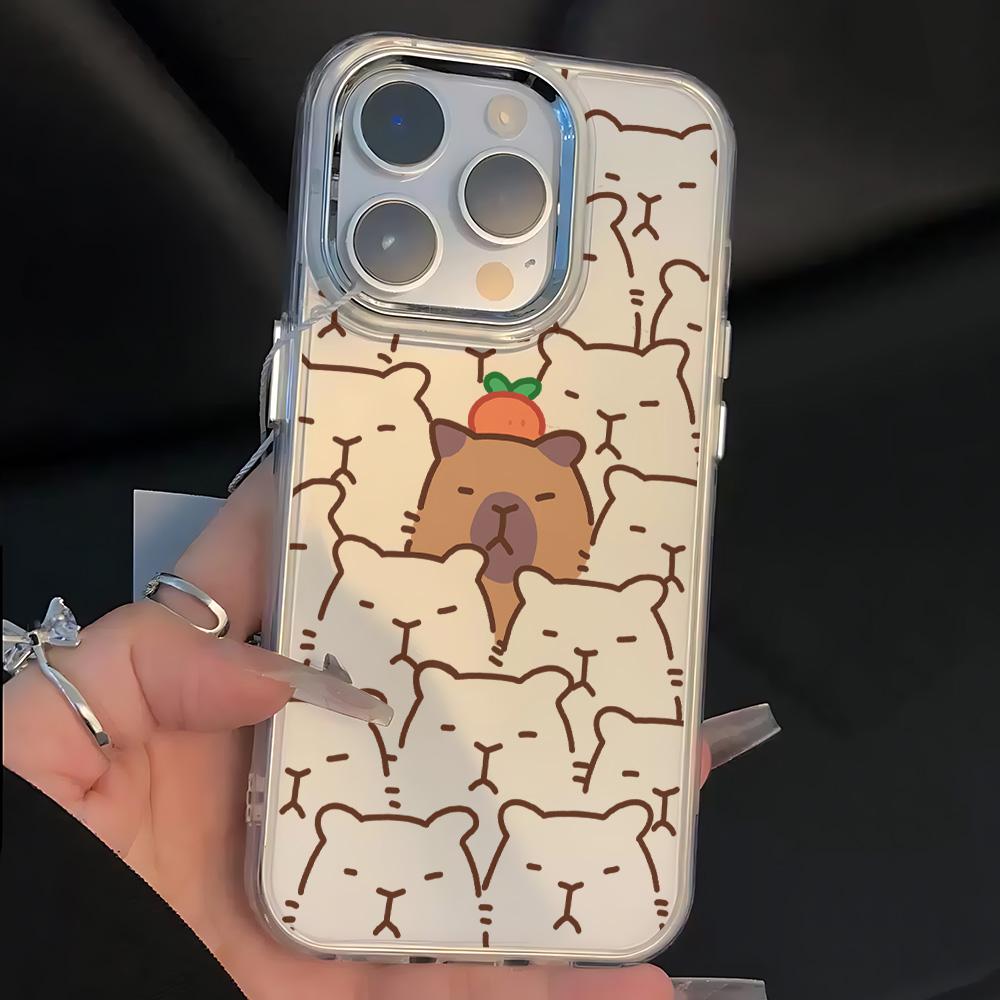 Cartoon Cute Capybaras Hot Phone Case For Xiaomi Redmi Note A5 A3 14 13 14c 13c 12 11 12s 12c 10c 10 9 Pro Plus 4G 5G Soft Cover
