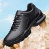 Fashion Genuine Leather Men's Shoes Comfortable Casual Shoes for Men Autumn Solid Male Sneakers Non-Slip Sports Shoes Treking Footwear
