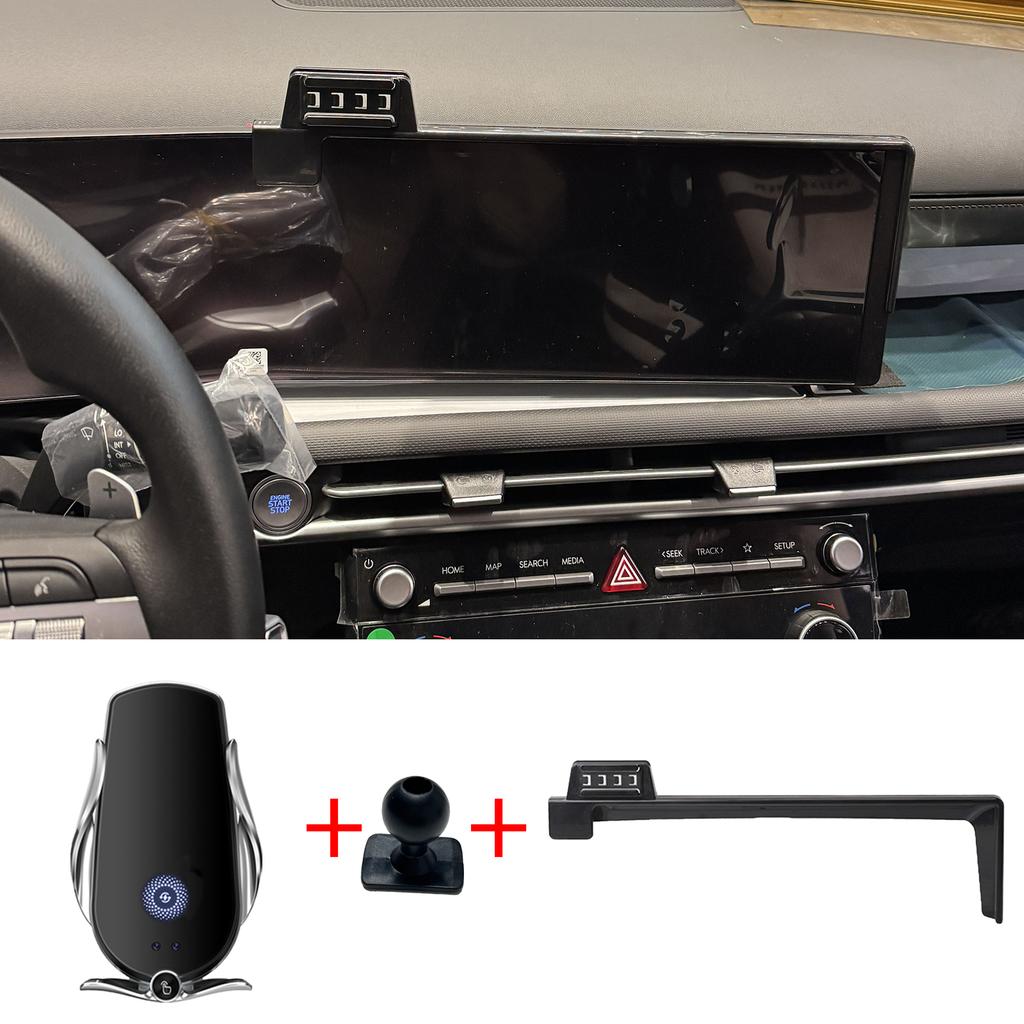 For Hyundai Tucson NX4 2024 2025 2026 Phone Holder Screen Fixed Navigation Bracket Base Wireless Charging