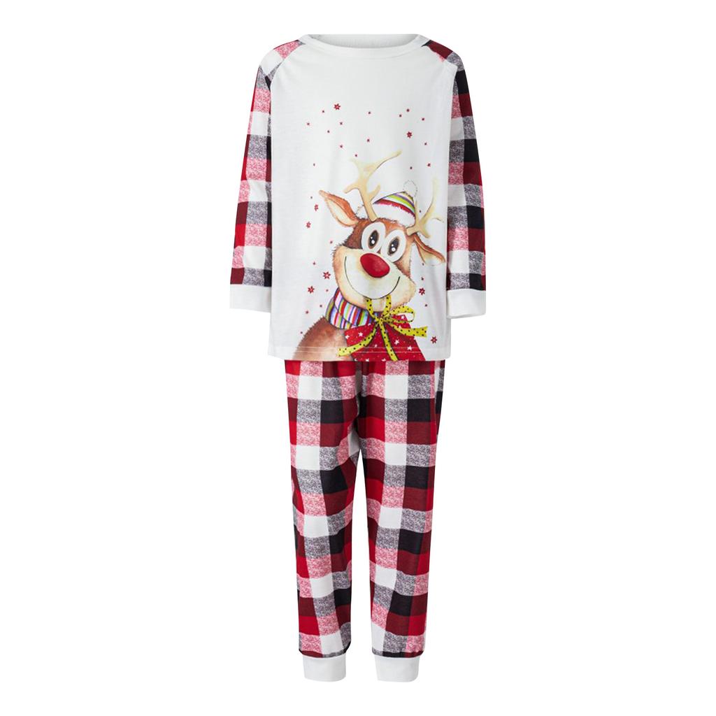 Christmas Pajamas For Family Matching Set Soft Cute Holiday Sleepwear For Couples Men Women Plus Size