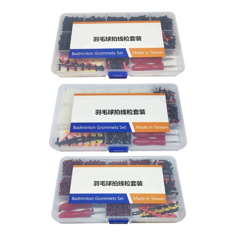 Badminton Grommets Eyelets Badminton Racket String Protectors String Eyelets for Improved Racquet Stringing