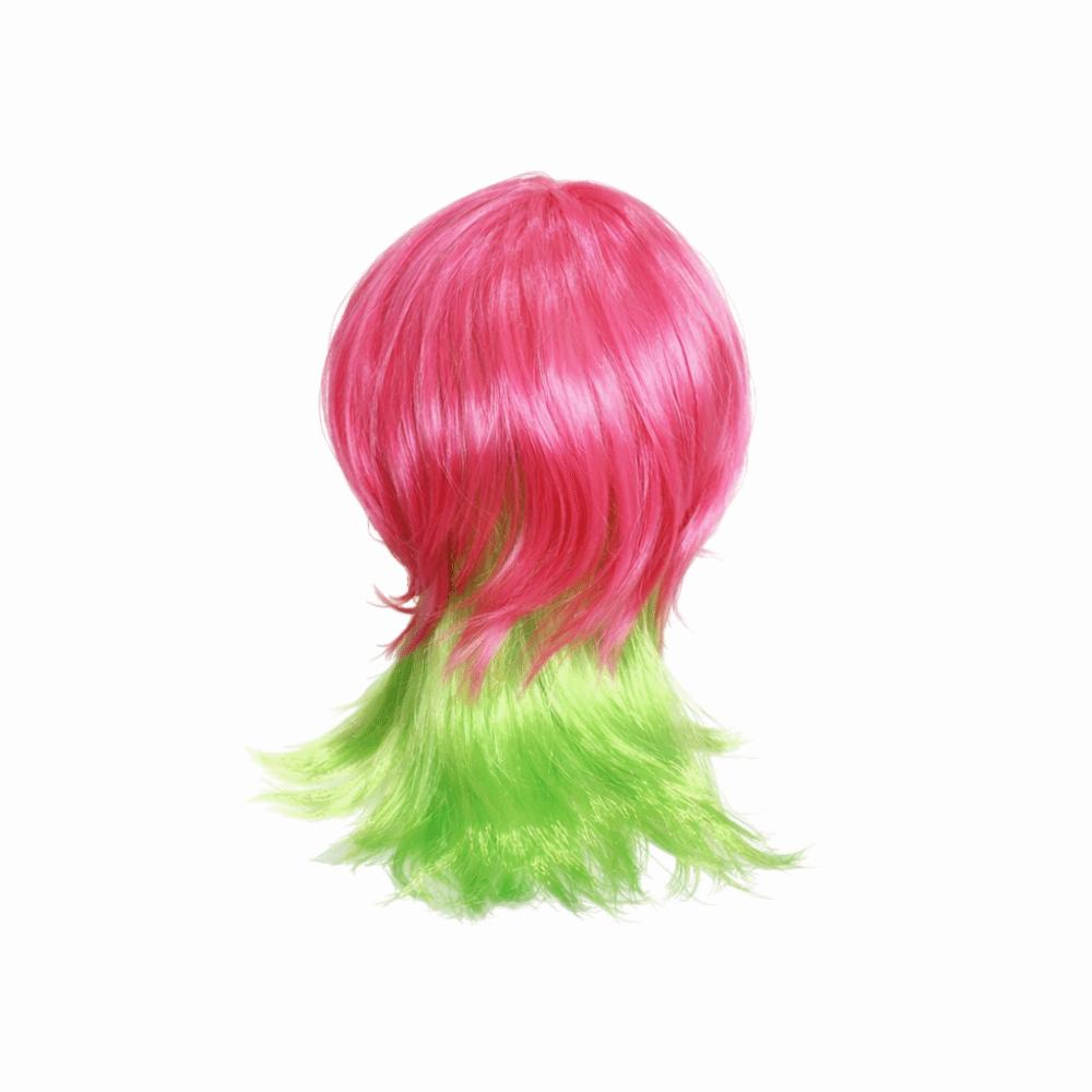 Comfortable To Wear Colorful Pet Wig Adjustable Fit Dogs Cats Cosplay Wigs  Dress Up Event