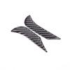2x Real Carbon Fiber Cluster Panel Sticker Trim For Toyota Tundra -