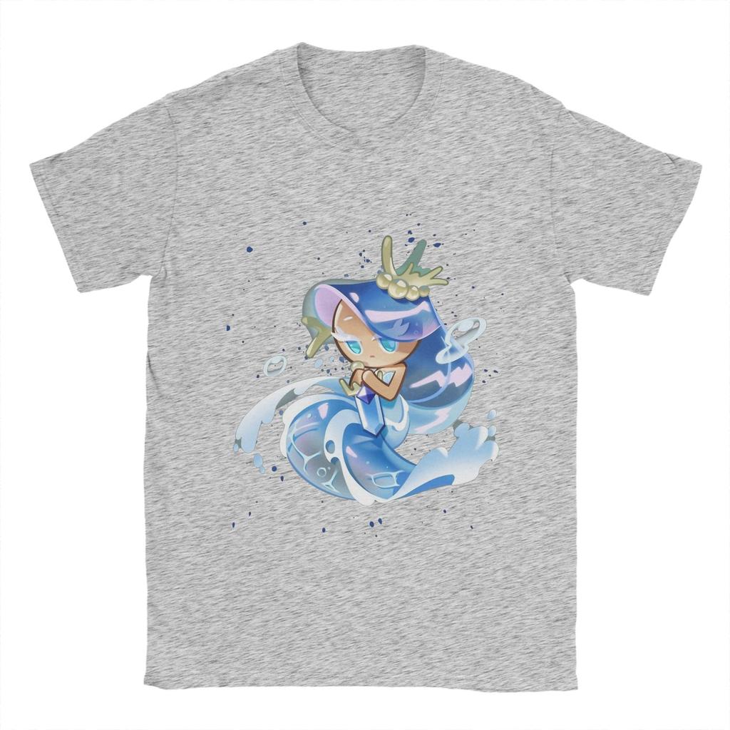 Cookie Run Kingdom   Letní tričko   Čistě bavlněná trička pro páry Harajuku designové tričko Krátký rukáv Y2K Základní top trička