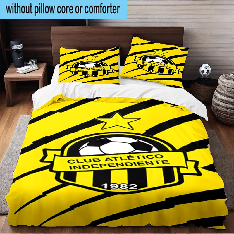 Deportivo Tachira Fc Crest 3PCS Bedding Set 2D Printing (Includes 1 Duvet Cover + 2 Pillowcases Coreless), Bedroom decor,Fan gift