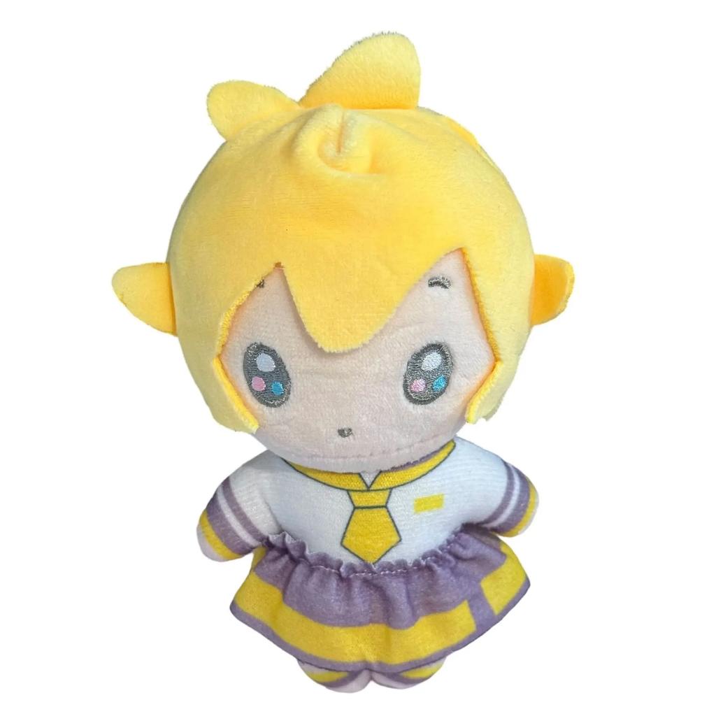 Přívěsek plyšová postavička Vocaloid v Q verzi Miku Kaito Rin Len Luka Mini nadýchaný klíčenka na batoh Ozdoba Sběratelský dárek