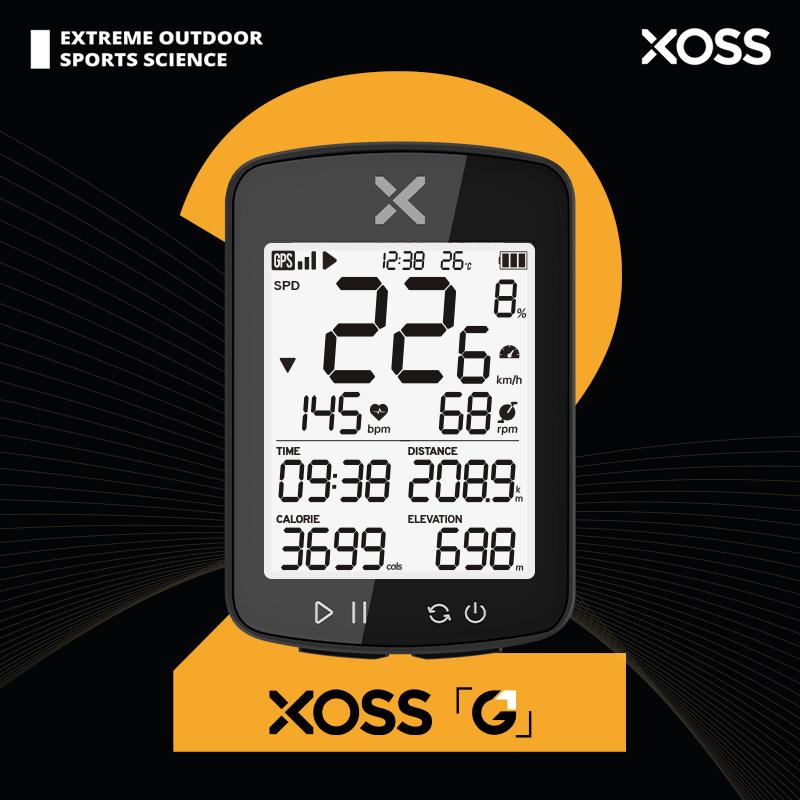 XOSS New G2 GPS Cycling Computer G Plus Wireless Speedometer Bluetooth Tracker Waterproof Road Bike MTB Bicycle Odometer