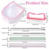 Nail Soaking Bowl Gel Nail Polish Remover Kit Manicure Bowl for Hand Dip Powder Remover Tools Nail Soak Off Bowl Set