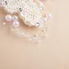 Bridal  Pearl Butterfly Hair Clip Barrette Bride Hair Jewelry Accessories