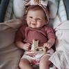 19Inch 3D Painted Skin Reborn Dolls Soft Vinyl Touch Feel Dolls