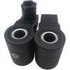 1PCS Solenoid Valve Coil EV1 3E/14 220VAC 28VA Hydraulic Valve Coil Inner Diameter 14mm Height 50mm(DC24V)