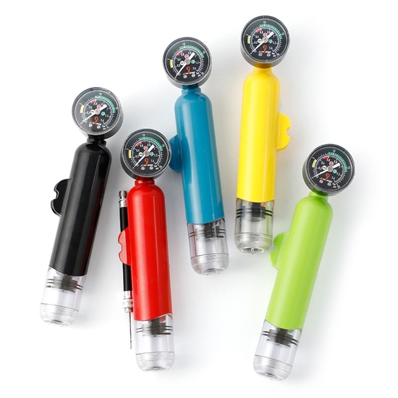 Light weight Air Pumps 20PSI Handheld Balls Pump with Pressure Gauge Sports Balls Pump for Football Basketball Volleyball