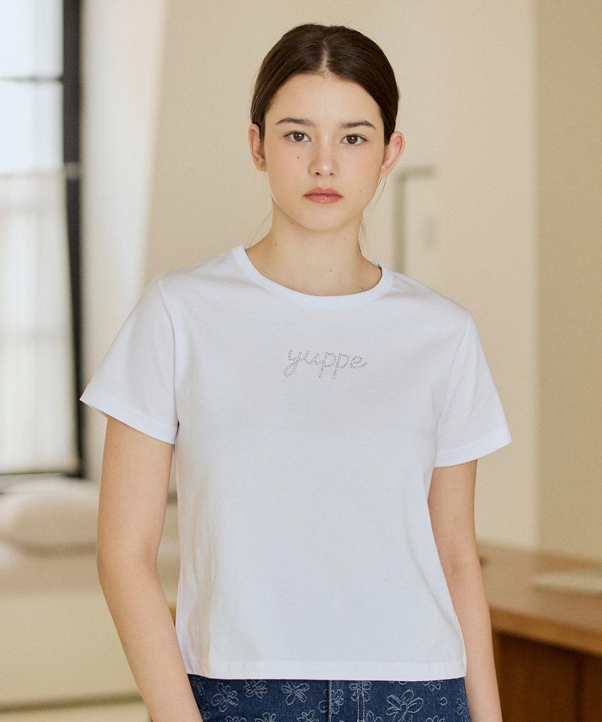 YUPPE Dotted Yuppe T-Shirt_White