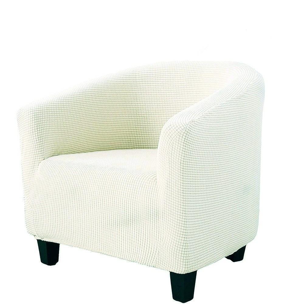 Universal Fit Single Sofa Covers Fleece Furniture Protector New Couch Slipcovers for Living Room