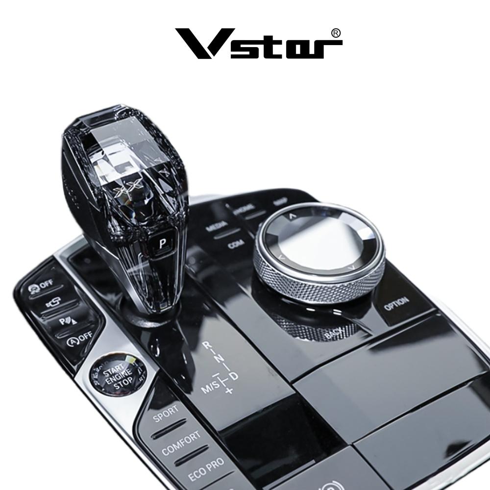 Car Accessories Parts Crystal Shift Knob Kit Drive Multimedia Controller Button Cover for Bmw 8 Series G14 G15 G16 2019-2024