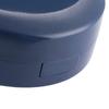 Portable Medicine Box Multipurpose Lightweight Waterproof Double Layers Travel Tablets Organizer with Cutter for Travel Outdoor Daily Blue