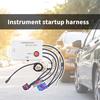 Multipurpose Automotive Instrument Cluster Boot Wiring Harness Test Platform Suitable for Quick Fault Detection 12V 14V