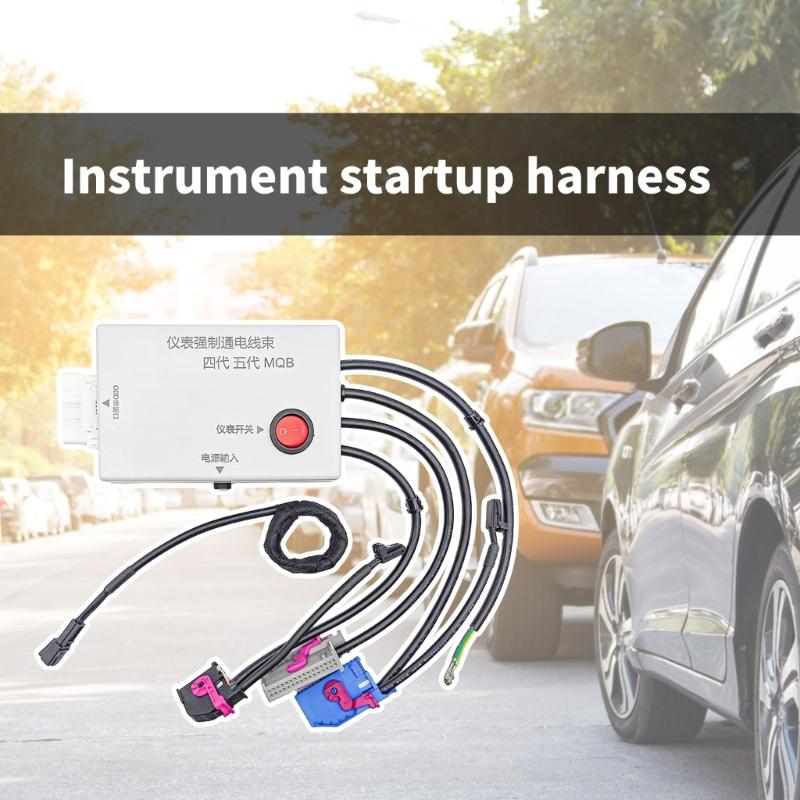 Multipurpose Automotive Instrument Cluster Boot Wiring Harness Test Platform Suitable for Quick Fault Detection 12V 14V