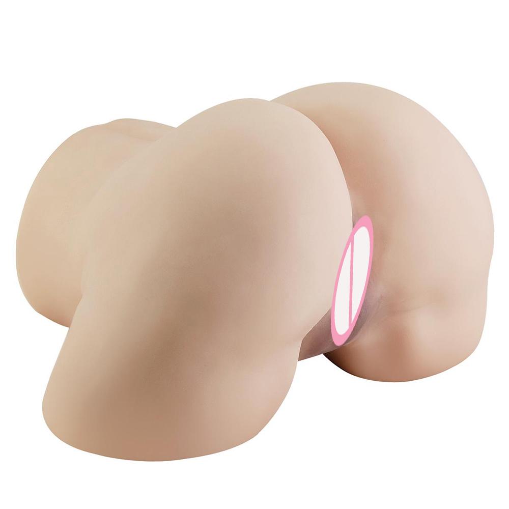 Muž masturbátor Silikon Big Ass Sexy Body Pussy Anal Stroker Produkt pro dospělé muže Hračky Milenec silikonové panenky Produkty zdravotní péče