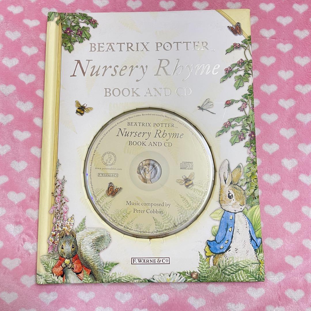 

[USED] Beatrix Potter Nursery Rhyme Book and CD