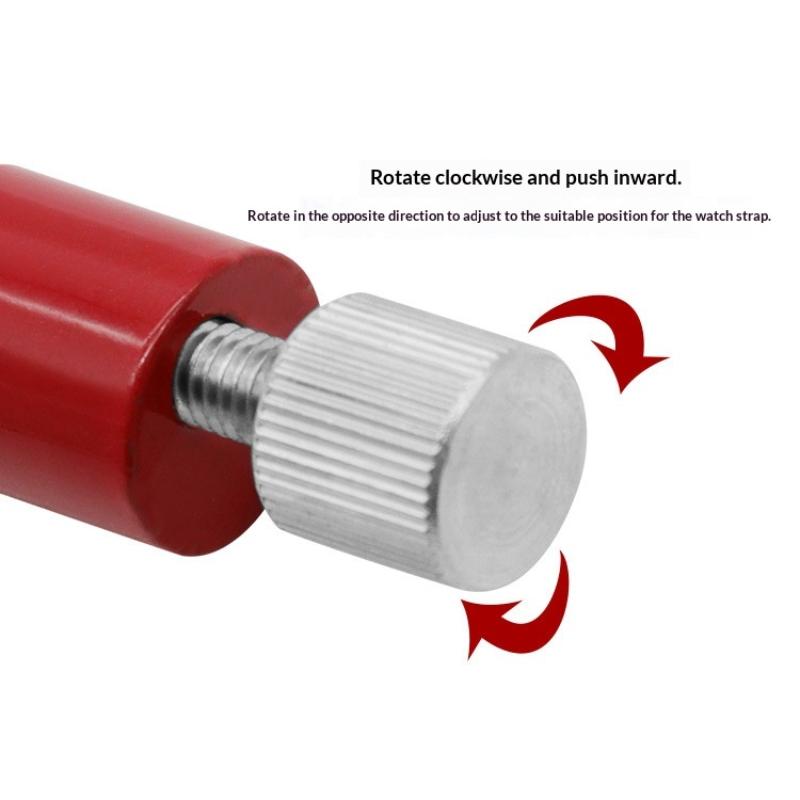 Watch Band Link Remover Tool Aluminum Alloy Adjuster For Steel Strap Pin Removal Repair Kit