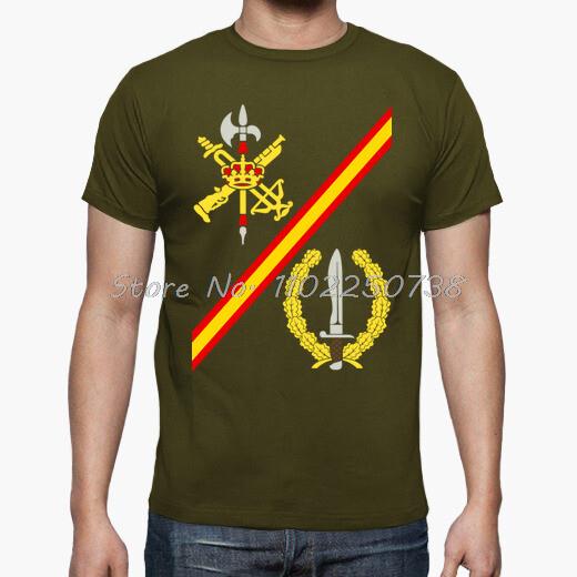 Spanish Foreign Legion BOEL Special Operations Legion Espanola T-Shirt Summer Cotton Oversized Streetwear Men T Shirt Tees