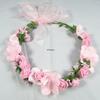 Korean Floral Bridal Wreath - Beach & Mori Girl Headpiece