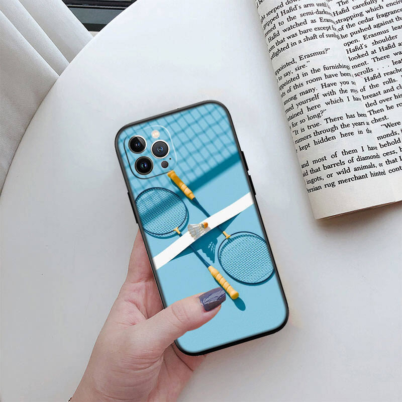 MH18 Badminton Sports Phone Shell Case for Redmi Note 12 12S 12C 13 13C 13R 14 14S 14R 14C Pro Max Plus A3 A3X A4 A5 11A 13X