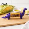 Safe Corn Forks Dinosaur Holders, Durable 3D Printing Lightweight Sturdy Prongs, Fun Cob Holders Fork, for Hot BBQ Party Dining Table Accessories