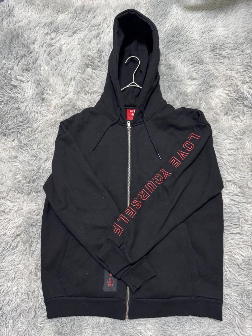 

[Б/У] Толстовка BTS LOVE YOURSELF M Черная Толстовка ARMY