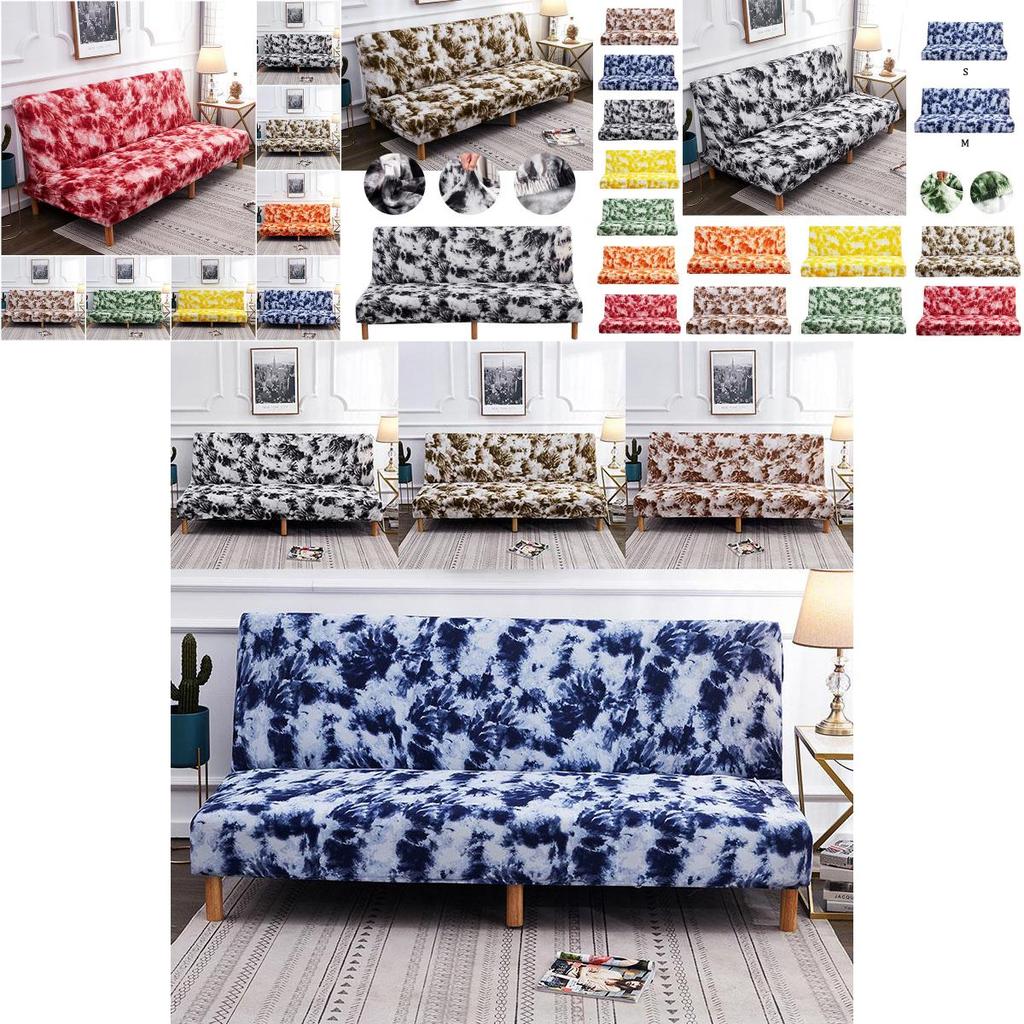 Luxuriöses Graffiti All-inclusive Couch Sofabett Hülle Mit Weichem Rutschfestem Stretch Überzug