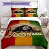 Bob Marley Bed Linen Set Perfect for Dormitory Machine Washable Christmas Gift