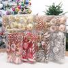 13Pcs/Set Pine Cone Candy Round Ball Christmas Tree Decor Festival Xmas Hanging Ornament