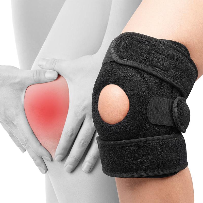 Sports knee pads - Outdoor hiking breathable basketball cycling knee pads - Running reinforced protective gear spring knee pads
