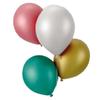 Chrome Balloons - P'TIT Clown - Pack of 8 - 30 Cm - Helium - Natural Latex